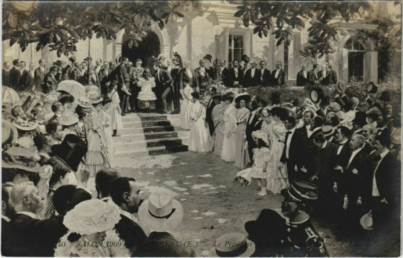 Carte postale ancienne Mondineu Le President France
