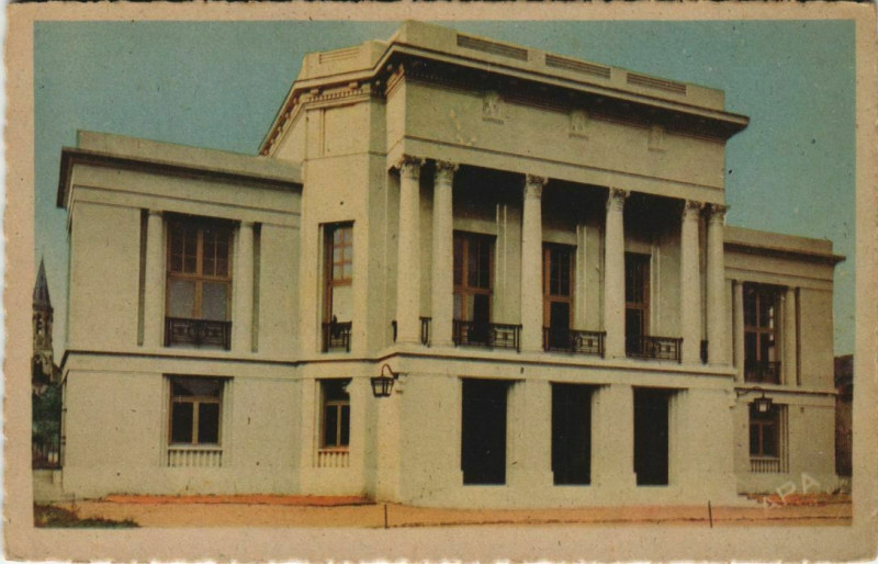 Carte postale ancienne Villeneuve sur Lot Le Theatre France à Villeneuve-sur-Lot