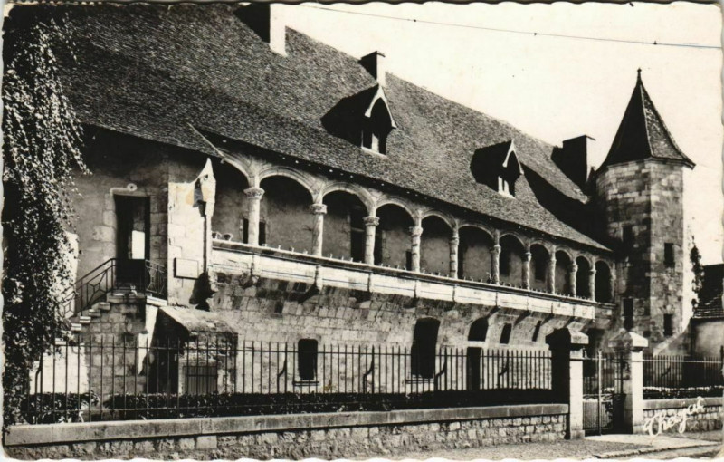 Carte postale ancienne Nerac Le Chateau d'Henri Iv France