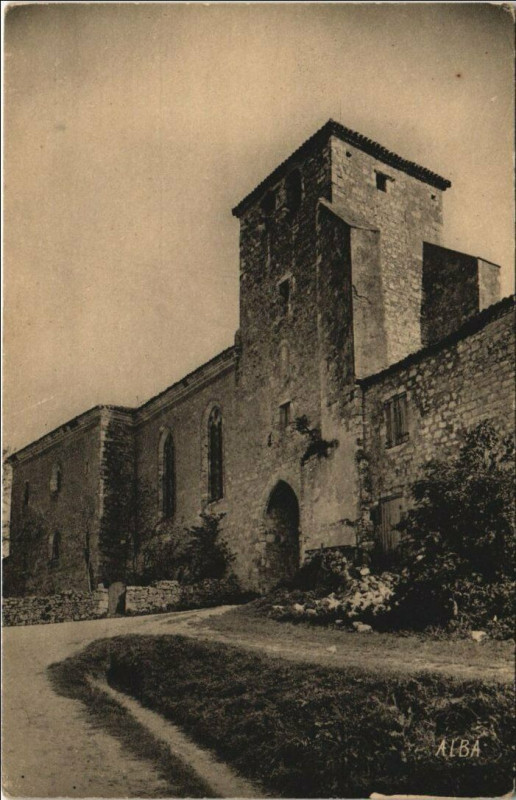 Carte postale ancienne Pujols Porte occidentale de la Citadelle France à Pujols