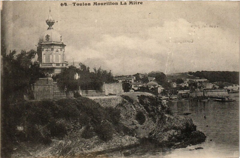 Carte postale ancienne Toulon Mourillon La Mitre à Toulon