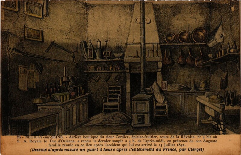 Carte postale ancienne Neuilly sur Seine - Arielle boutique à Neuilly-sur-Seine