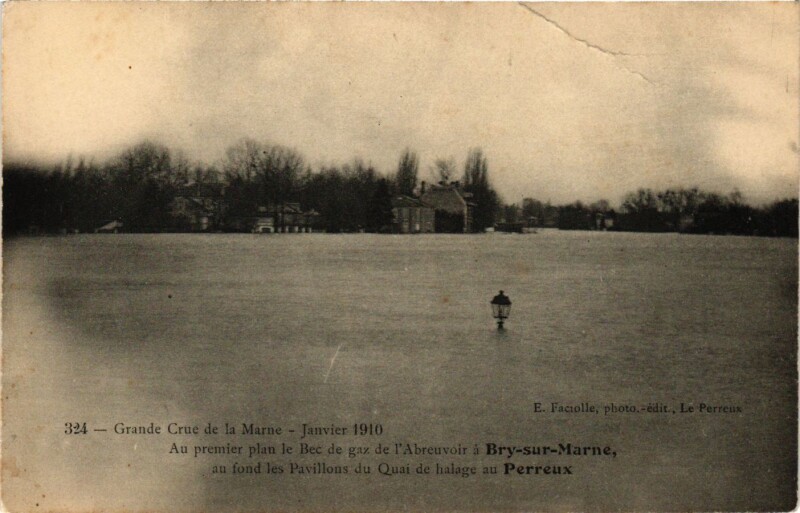 Carte postale ancienne Bry-sur-Marne - Perreux à Bry-sur-Marne