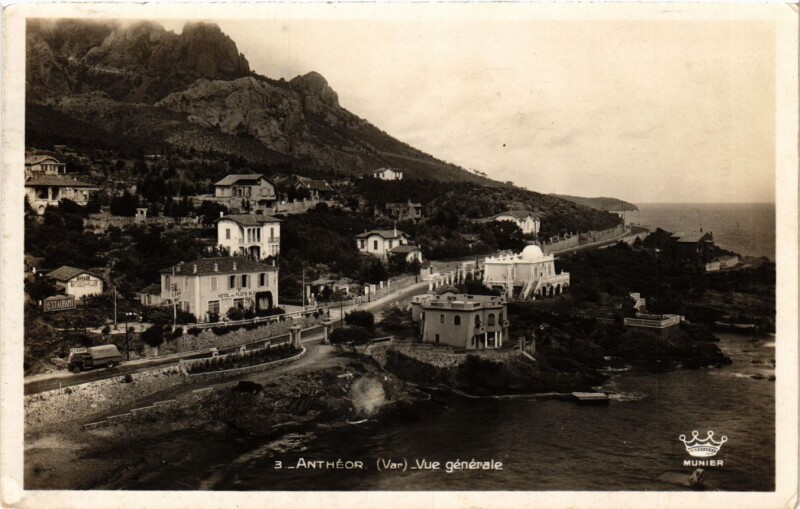 Carte postale ancienne Antheor - Vue générale