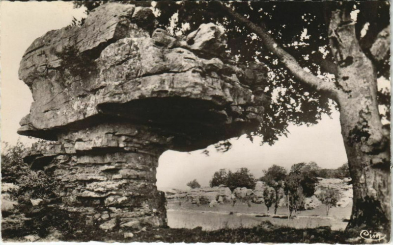 Carte postale ancienne Route de la Corniche des Cevennes France