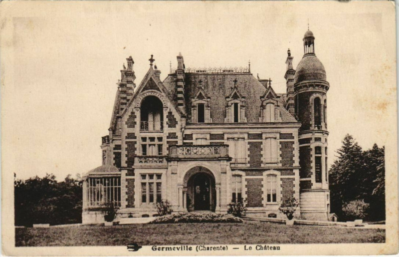 Carte postale ancienne Germeville Le Chateau