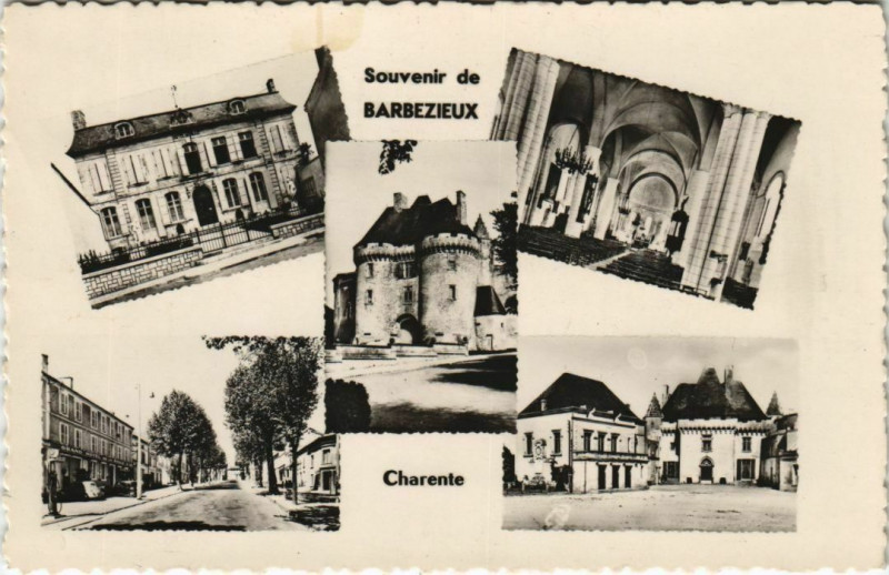 Carte postale ancienne Barbezieux-Saint-Hilaire Scenes à Barbezieux-Saint-Hilaire