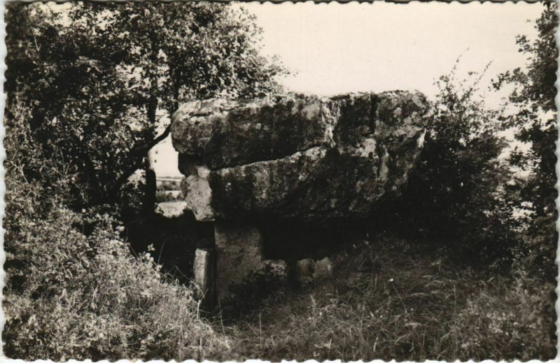 Carte postale ancienne Luxe Le Dolmen