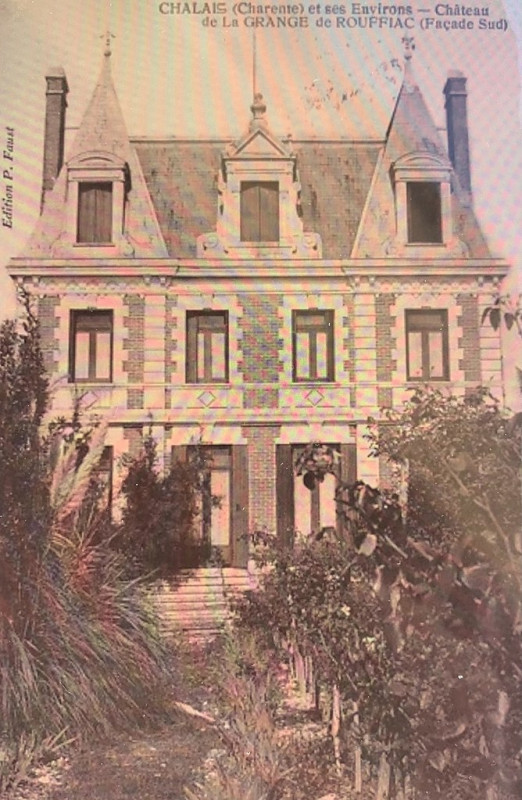 Carte postale ancienne Carte postale façade sud chateau
