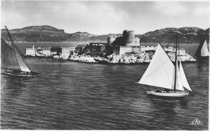 Carte postale ancienne Marseille Le Chateau d'If postcard