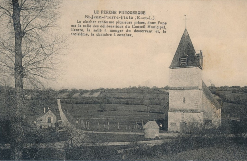 Carte postale ancienne L2825 - Saint-Jean-Pierre-Fixte - Eglise Saint-Jean-Baptiste