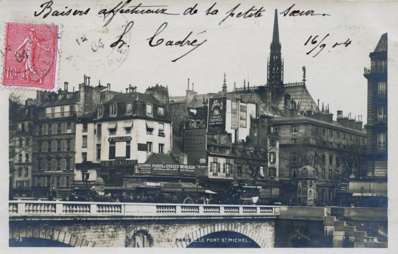 Carte postale ancienne SuisseAcad-1904