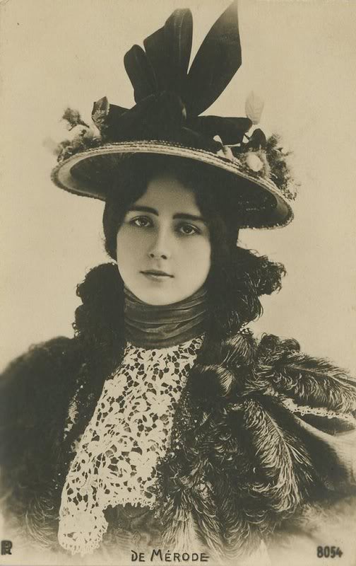 Carte postale ancienne Cleo-de-merode-2