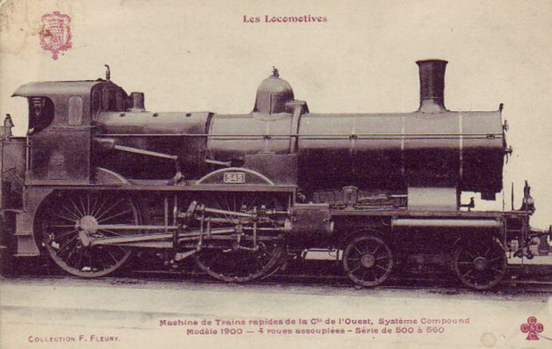 Carte postale ancienne Ouest 220 545