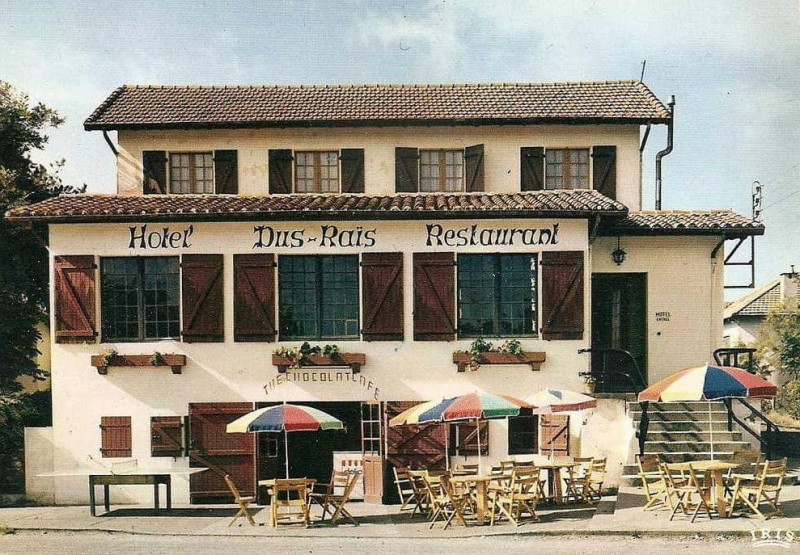 Carte postale ancienne Hotel Dus-Rais (Capbreton) à Capbreton