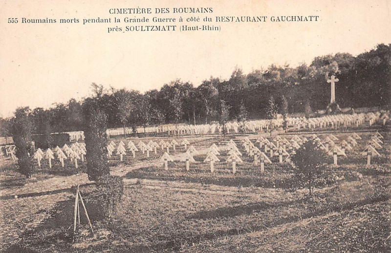 Carte postale ancienne Nécropole-Soultzmatt