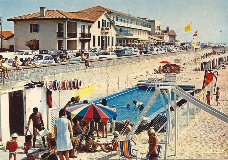 Carte postale ancienne Club Mickey de Capbreton à Capbreton