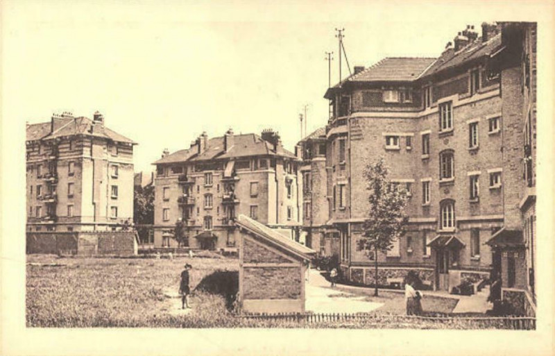 Carte postale ancienne Stains.Cité-Jardin