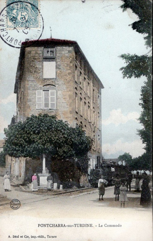 Carte postale ancienne Le Commodo à Vindry-sur-Turdine