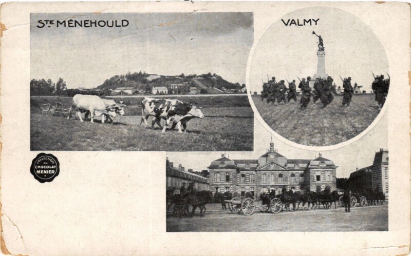 Carte postale ancienne Sainte-Menehould Valmy à Sainte-Menehould