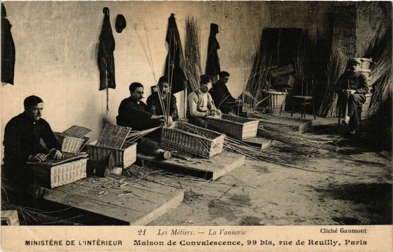 Carte postale ancienne Paris 12e-Maison de Convalescence à Paris 12e