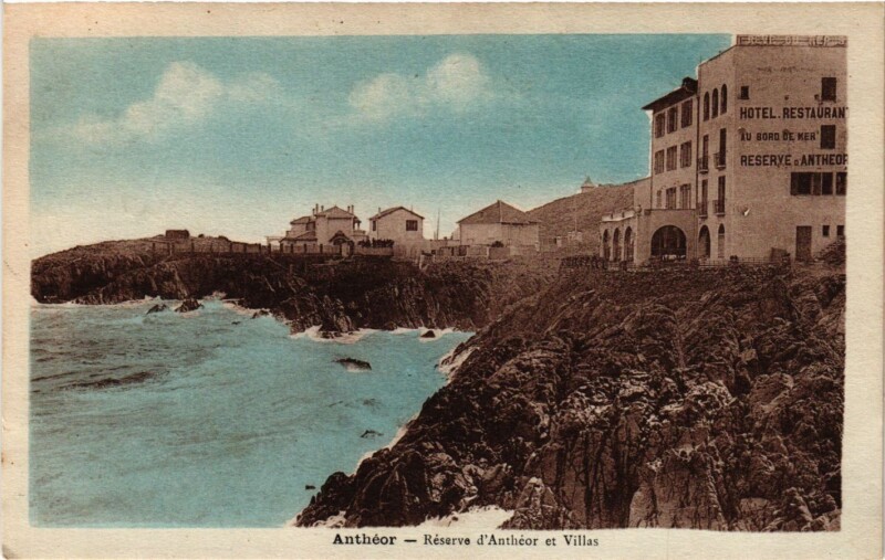 Carte postale ancienne Antheor - Reserve d'Antheor