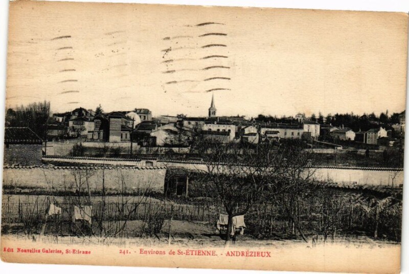 Carte postale ancienne Environs de Saint-Etienne - Andrezieux à Andrézieux-Bouthéon