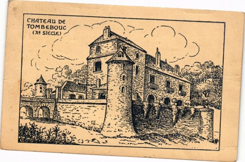 Carte postale ancienne Chateau de Tombebouc