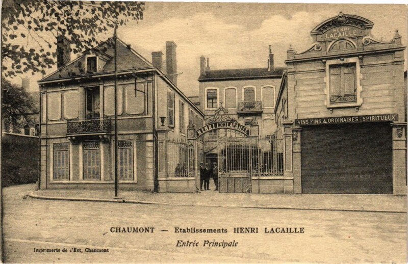Carte postale ancienne Chaumont - Entree Principale à Chaumont