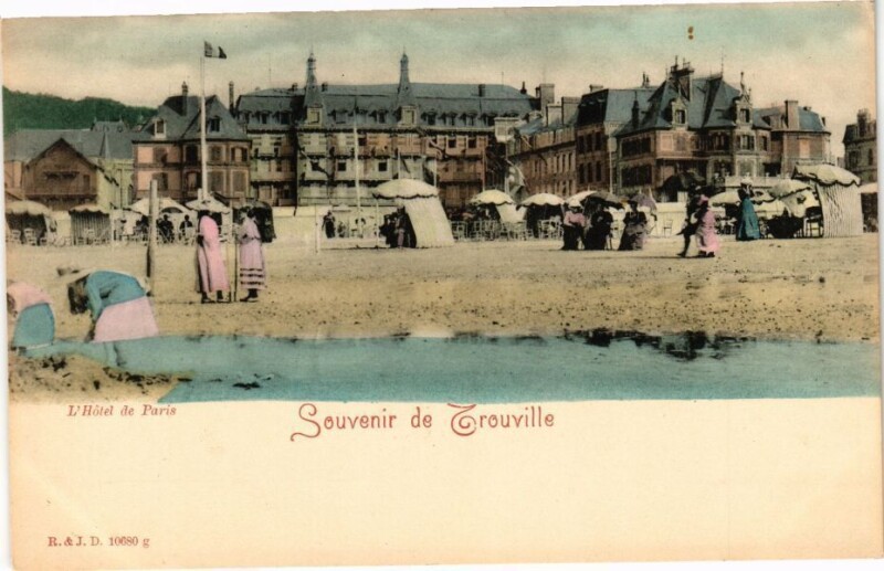 Carte postale ancienne Souvenir de Grouville