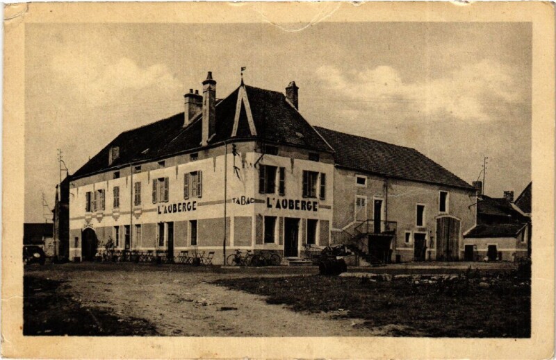 Carte postale ancienne Lacanche - L'Hotel Jacquelin à Lacanche