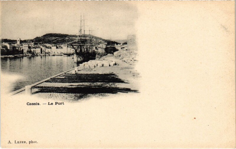 Carte postale ancienne Cassis Le Port à Cassis
