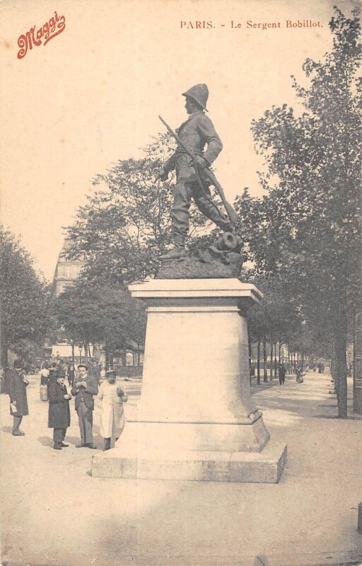Carte postale ancienne Le Sergent Bobillot à Paris 11e