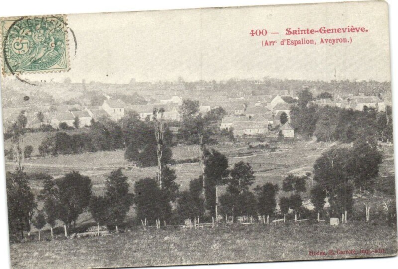 Carte postale ancienne Sainte-Genevieve(161372)