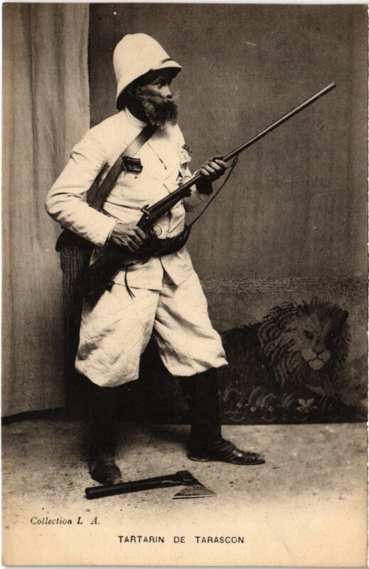 Carte postale ancienne Tarascon Tartarinn de Tarascon à Tarascon