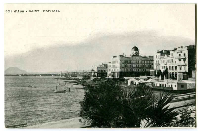Carte postale ancienne Var Saint-Raphaël à Saint-Raphaël