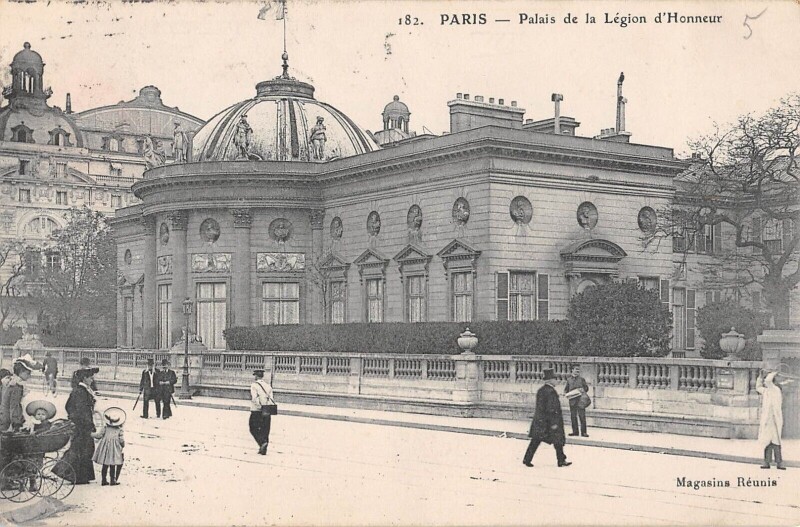 Carte postale ancienne Paris Palais De La Legion D'Honneur
