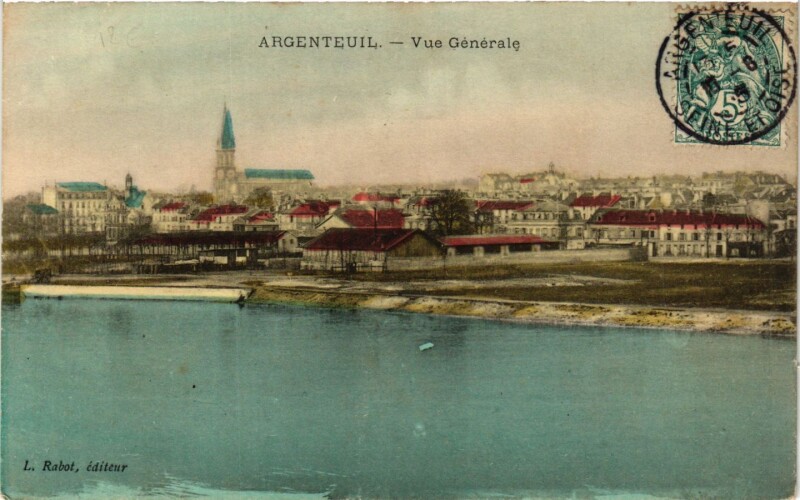 Carte postale ancienne Argenteuil - Vue Generale à Argenteuil