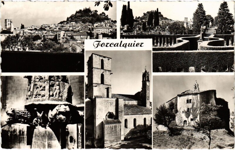 Carte postale ancienne Forcalquier à Forcalquier