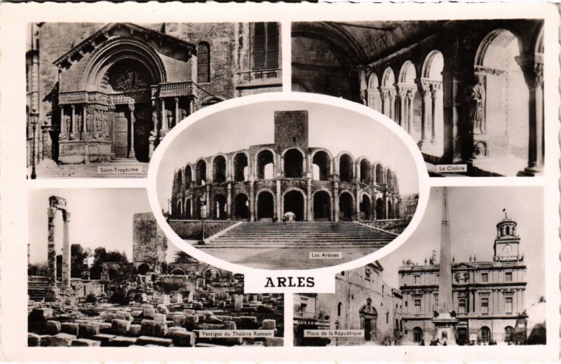 Carte postale ancienne Arles Scenes à Arles