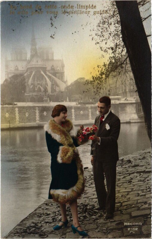 Carte postale ancienne Paris 4e Notre-Dame à Paris 4e