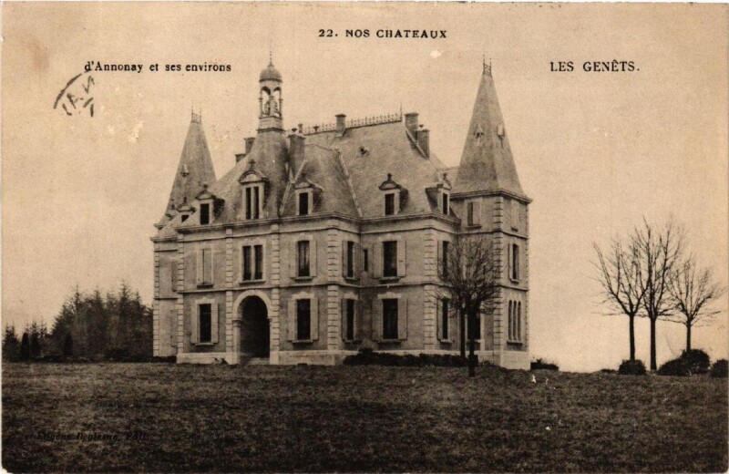 Carte postale ancienne Les Genets d'Annonay et ses Env. à Annonay