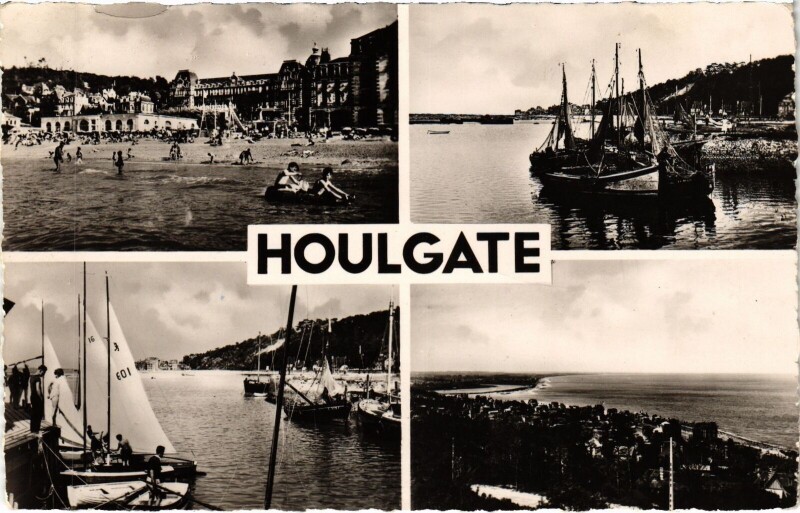 Carte postale ancienne Houlgate Scenes à Houlgate