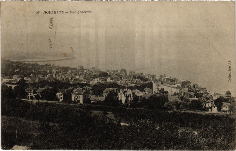 Carte postale ancienne Houlgate Vue Generale à Houlgate