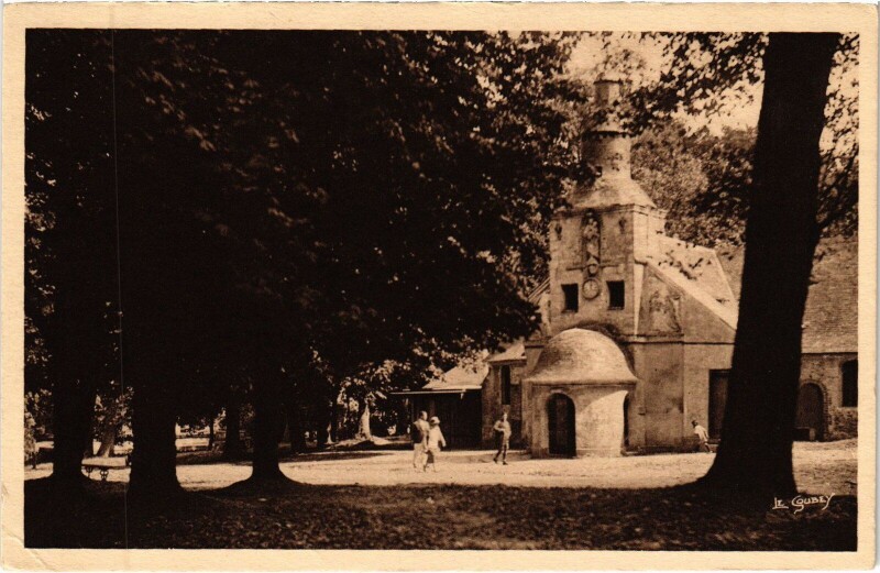 Carte postale ancienne Honfleur Cote de Grace - Chapelle N.-D. De Grace à Honfleur