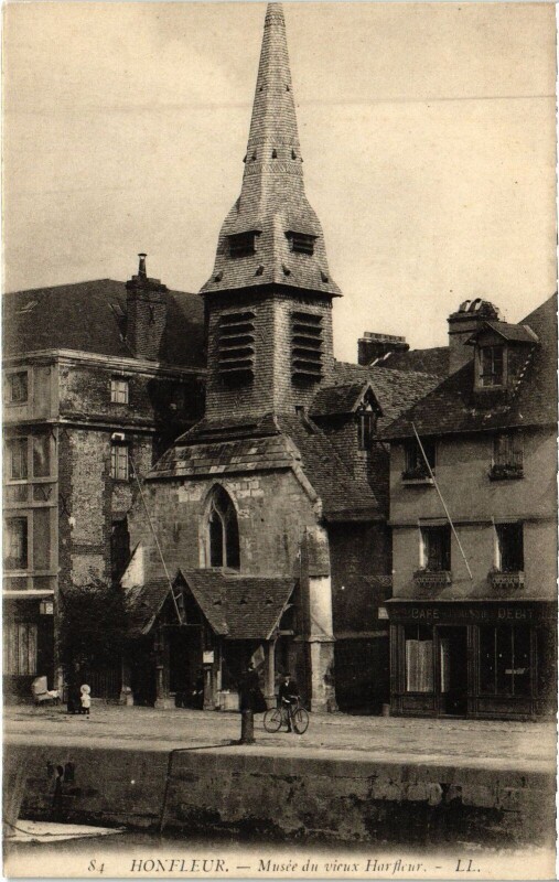 Carte postale ancienne Honfleur Musee du Vieux Honfleur à Honfleur