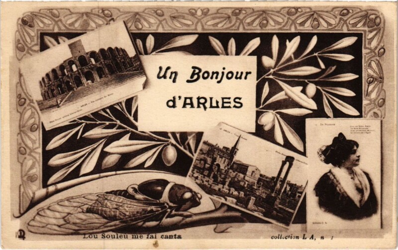 Carte postale ancienne Arles Scenes à Arles