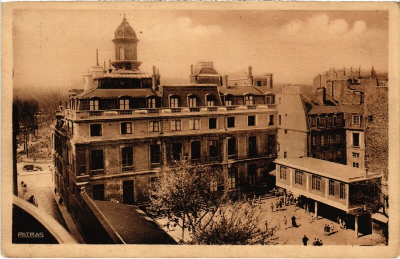Carte postale ancienne Paris 4e 1, Quai des Celestines Ecole Massillon à Paris 4e