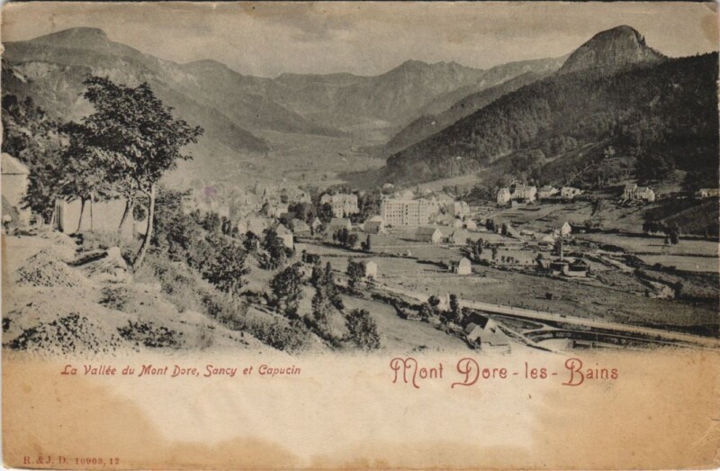 Carte postale ancienne Le Mont Dore à Mont-Dore