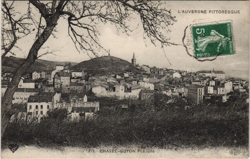 Carte postale ancienne Chatel Guyon